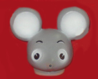 Голова Мышки Тех-Пласт Пластизоливая игрушка