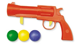 Пистолет пластмассовый с шариками Stellar Функциональные игрушки